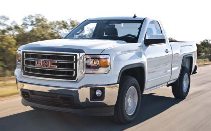 2014 GMC Sierra Regular Cab thử nghiệm đầu tiên