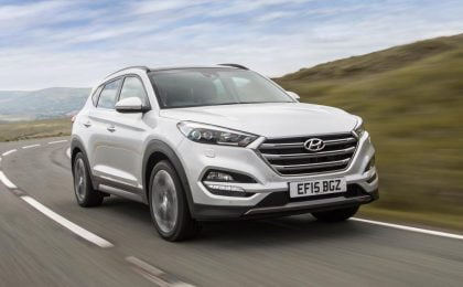 Xe Hyundai Tucson 2015 kiểu dáng sang trọng