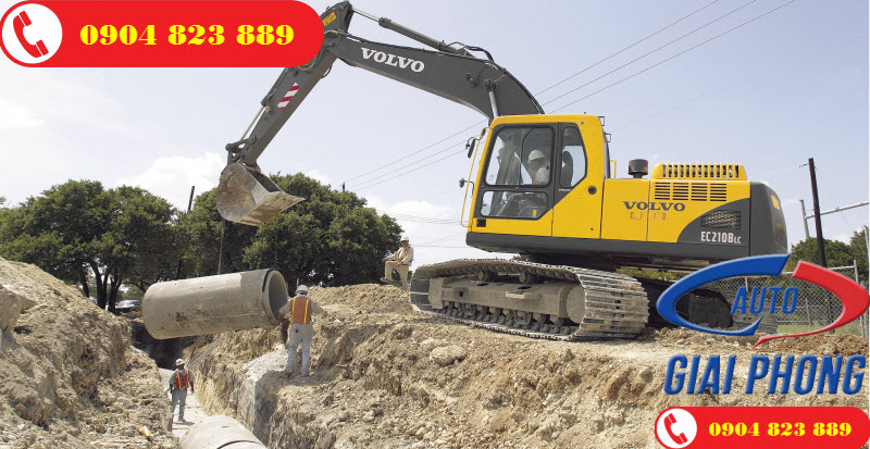 MÁY XÚC ĐÀO BÁNH XÍCH VOLVO EC210D 1.22 KHỐI