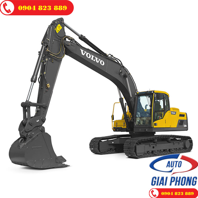  MÁY XÚC ĐÀO BÁNH XÍCH VOLVO EC210D 1.22 KHỐI