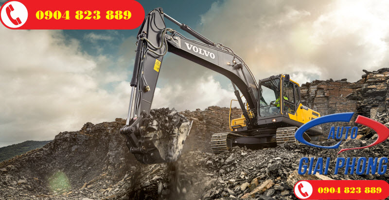 MÁY XÚC ĐÀO BÁNH XÍCH VOLVO EC210D 1.22 KHỐI