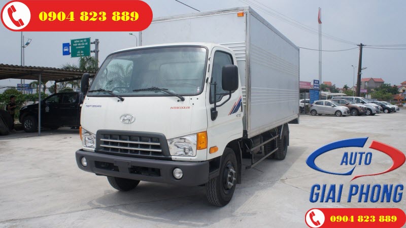 Hyundai HD700 Đồng Vàng 7 Tấn Thùng Kín