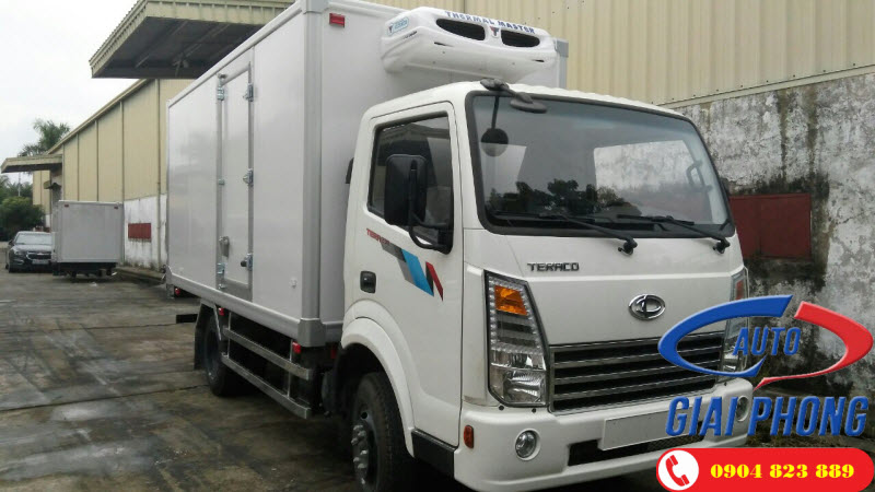 Xe tải Daehan Teraco Tera 230 2.3 Tấn Thùng Đông Lạnh