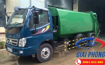 Xe cuốn ép chở rác 10 khối Thaco Ollin 700C (10m3)