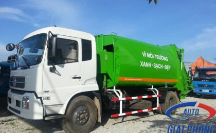 Xe cuốn ép Chở rác 14 khối Dongfeng B190