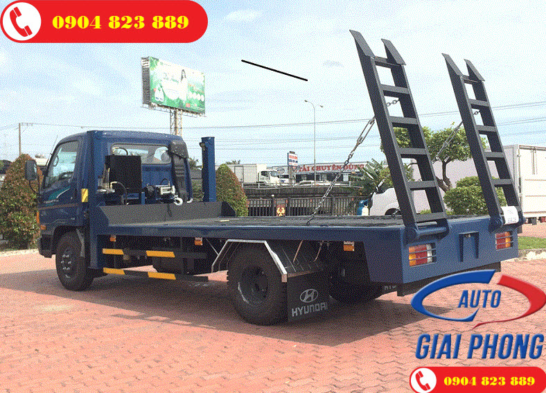 Xe nâng đầu chở máy công trình Hyundai 110S Thành Công