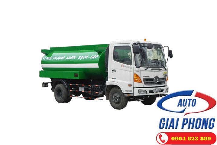 Xe Phung Nước Rửa Đường Hino FC9JESW 6 khối, Bán xe Giá tốt