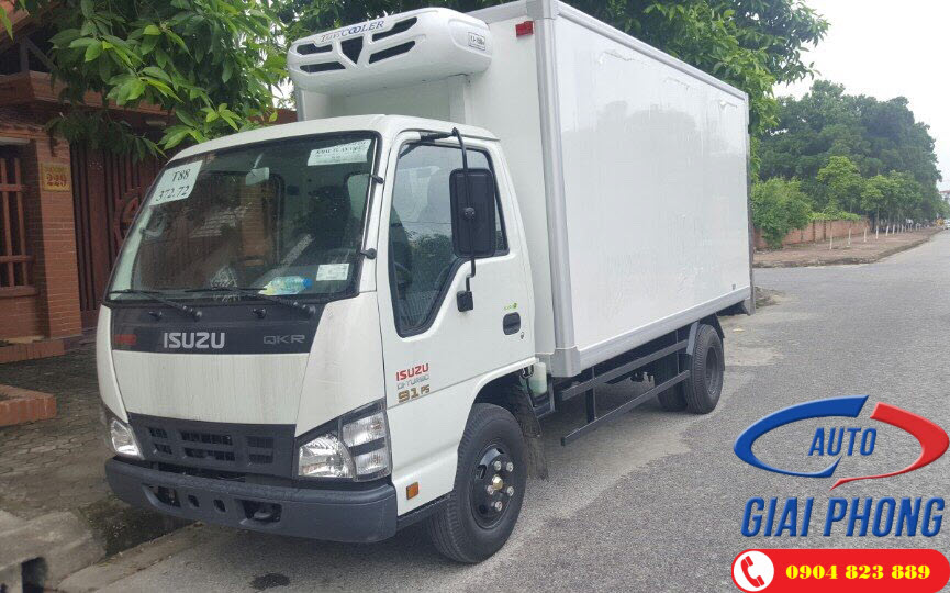 Xe tải 1.4 tấn vào phố ISUZU | Bán xe Isuzu QKR55F 1T4 trả góp