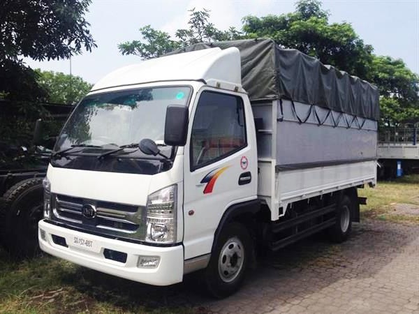 Xe tải thùng CỬU LONG 6 tấn động cơ ISUZU - TMT KM7560T