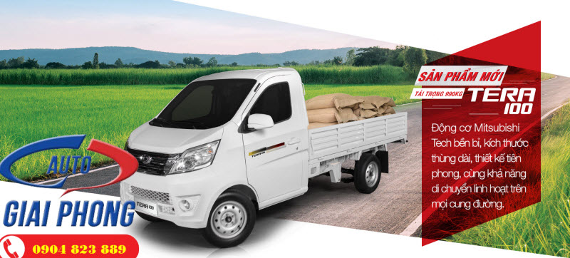 Xe tải Daehan Tera 100 990Kg 