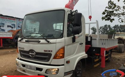 Báo giá xe tải cẩu HINO FC9JJSW 6.4 Tấn gắn cẩu UNIC UR-V343 3 Tấn