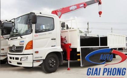 Xe tải gắn cẩu 5 tấn UNIC UR-V554 HINO FG8JPSN 9.4 Tấn