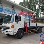 Xe tải HINO FL8JSTA gắn cẩu UNIC UR-V543 5 Tấn 3 Khúc