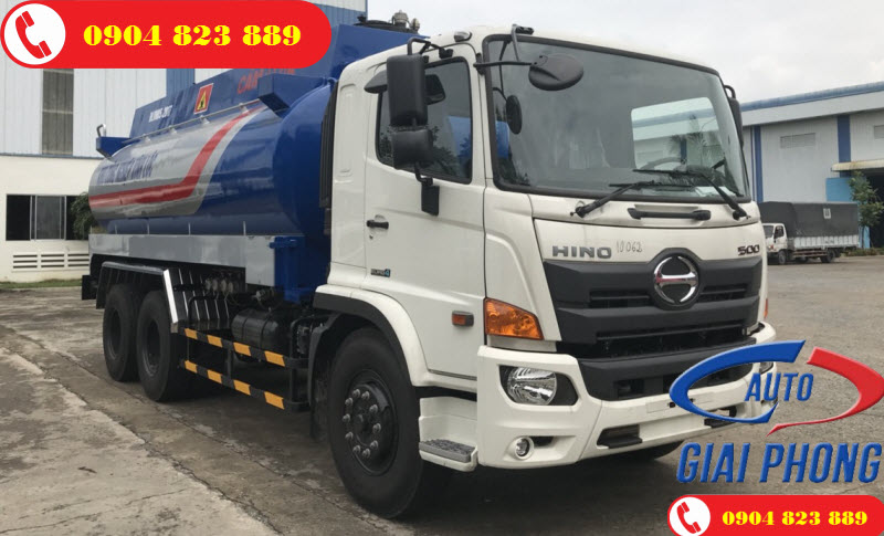 Xe tải 3 Chân 2 Cầu HINO FM8JN7A 15 Tấn Series 500