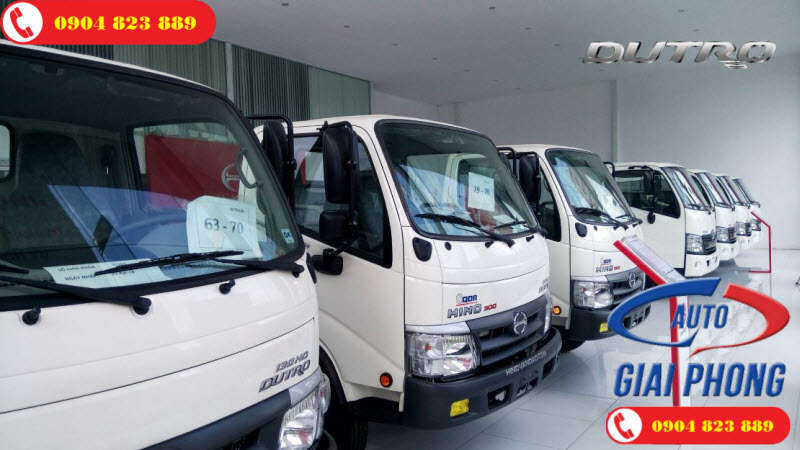 Xe tải HINO XZU302L 110SD Dutro Series 300 Nhập Khẩu Euro 4