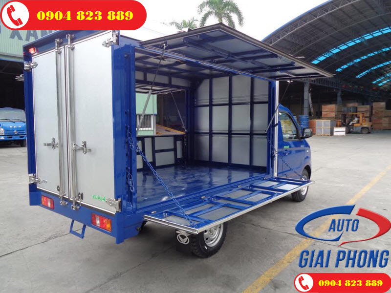 Xe tải nhỏ thùng cánh dơi bán hàng lưu động Kenbo 990kg