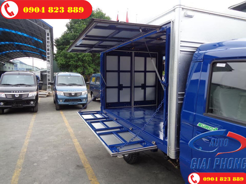 Xe tải nhỏ thùng cánh dơi bán hàng lưu động Kenbo 990kg