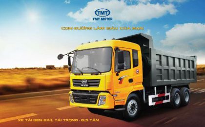 Xe tải ben Cửu Long 3 chân 13.1 tấn – TMT KC240D