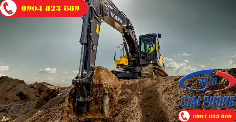 MÁY XÚC ĐÀO BÁNH XÍCH VOLVO EC210D 1.22 KHỐI