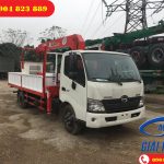 Xe tải HINO XZU730L 5 Tấn gắn cẩu UNIC UR-V345 3 Tấn 5 Khúc