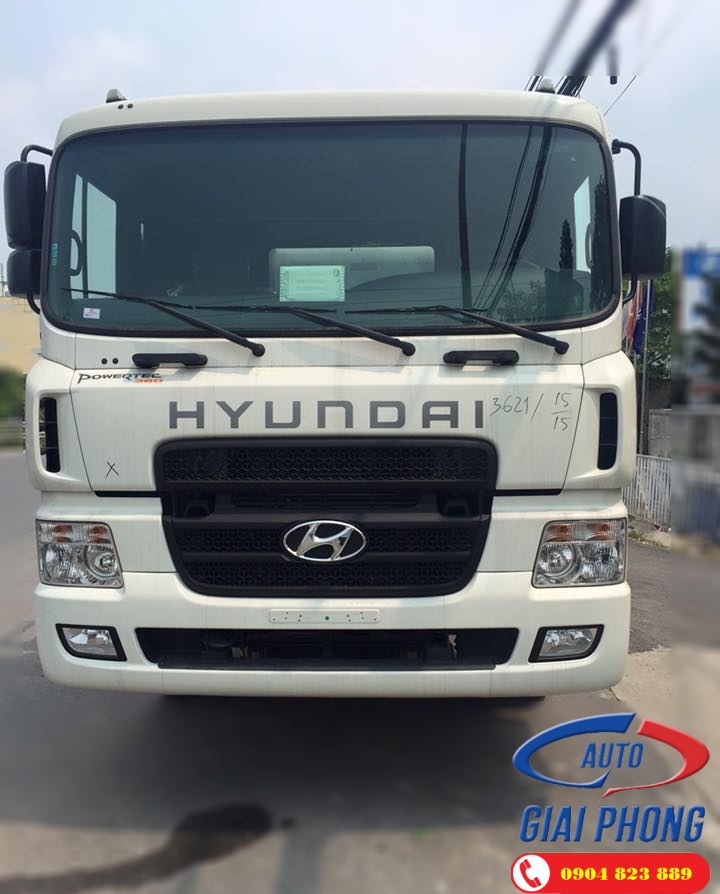 Xe tải Hyundai HD360 Nhập Khẩu 5 chân 25 Tấn 