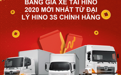 Giá xe tải HINO mới nhất cập nhật tháng 04/2020