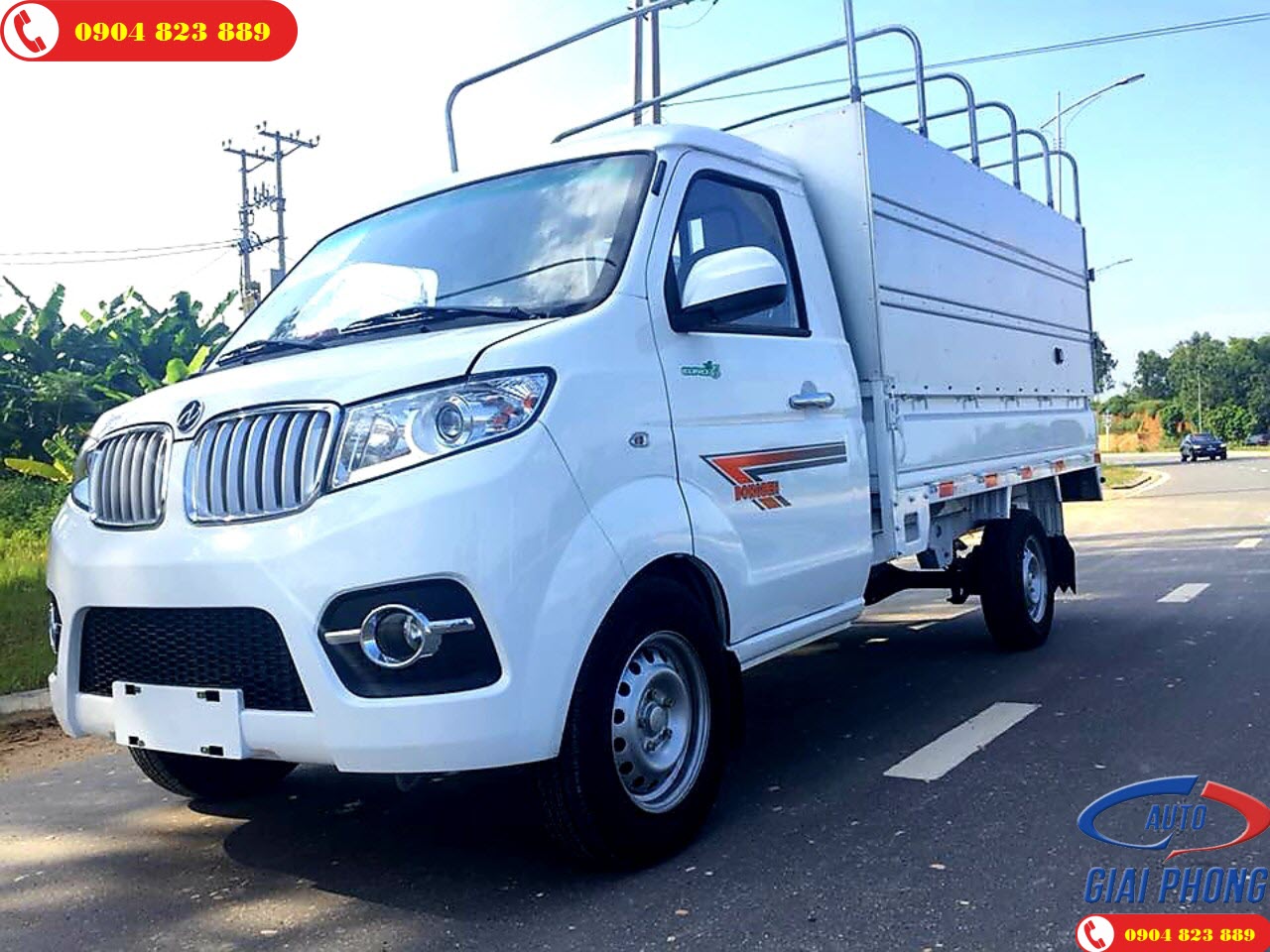 Xe tải Dongben T30 990KG Thùng Bạt dài 2.9M