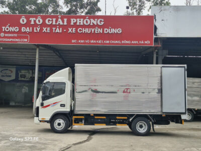JAC N350S Pro E5 3.5 Tấn Thùng Kín 4.5m Máy Cummins (Mỹ)