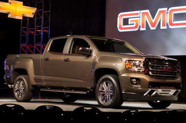 2015 GMC Canyon First Look kiểu dáng sang trọng