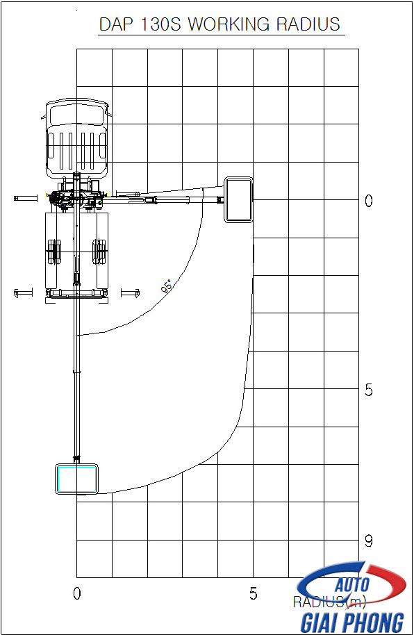 Thang Nâng Người Làm Việc Trên Cao Dasan DAP 130S 13m