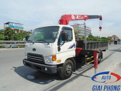 Báo giá chi tiết xe tải cẩu Hyundai HD99 Đô Thành gắn cẩu Unic