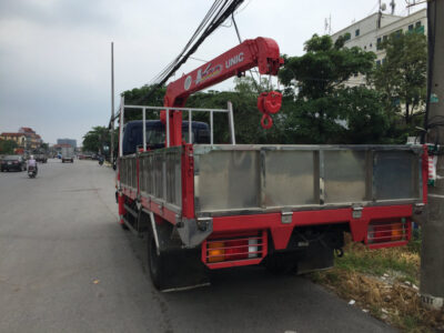 Xe Tải Hyundai HD99 6.5 Tấn Gắn Cẩu Unic UR-V344 3 Tấn 4 Đốt