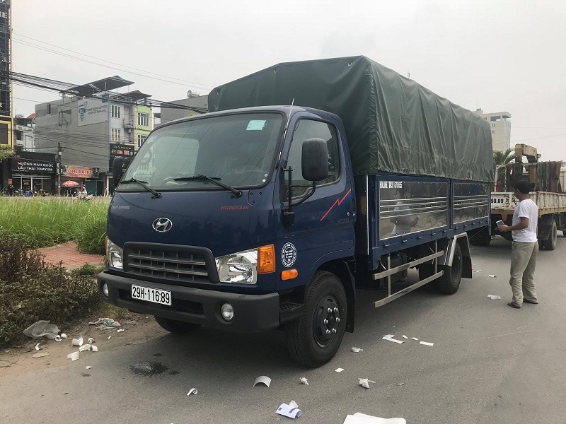 Giá Lăn Bánh Xe HD700 Đồng Vàng Hyundai 7 Tấn