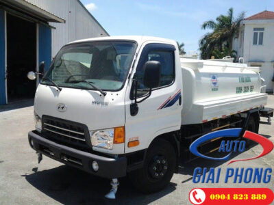 Xe phun tưới nước rửa đường 6 khối Hyundai HD99