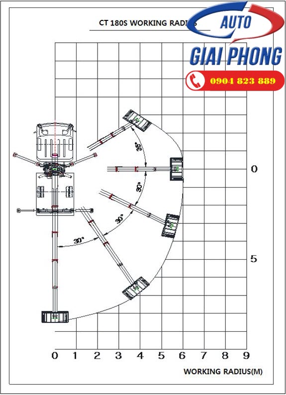 Xe Thang Nâng Người Làm Việc Trên Cao Dasan CT180 18m