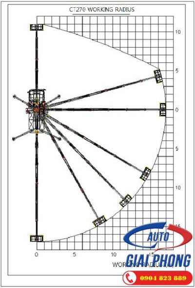 Xe Thang Nâng Người Làm Việc Trên Cao Dasan CT270 26.5m