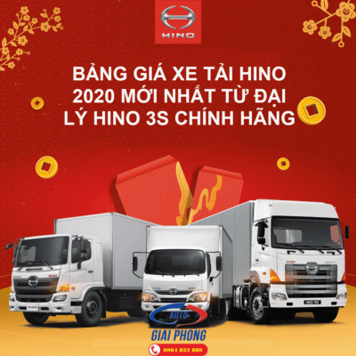 Giá xe tải HINO mới nhất cập nhật tháng 01/2026