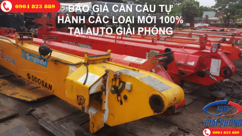 Bảng báo giá Cẩu tự hành mới nhất