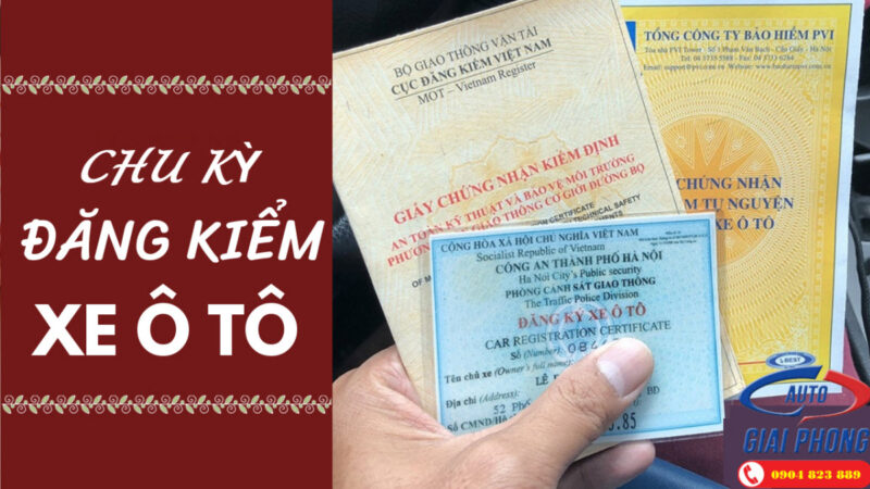 Chu Kỳ Đăng Kiểm Xe Ô Tô Cập Nhật 3/2023