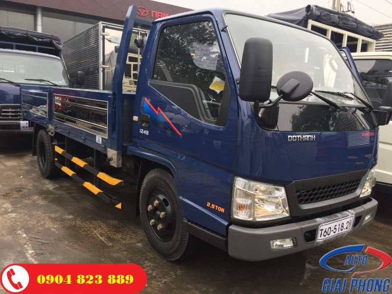 Xe tải IZ49 Đô thành 2.4 Tấn Thùng Lửng