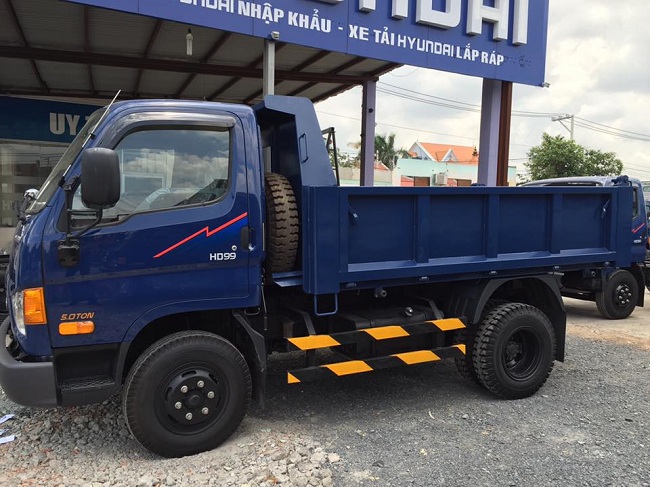 Xe Tải Ben Hyundai HD99 – 5 Tấn 4 Khối