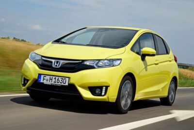 Honda Jazz thiết kế màu vàng đẹp mắt