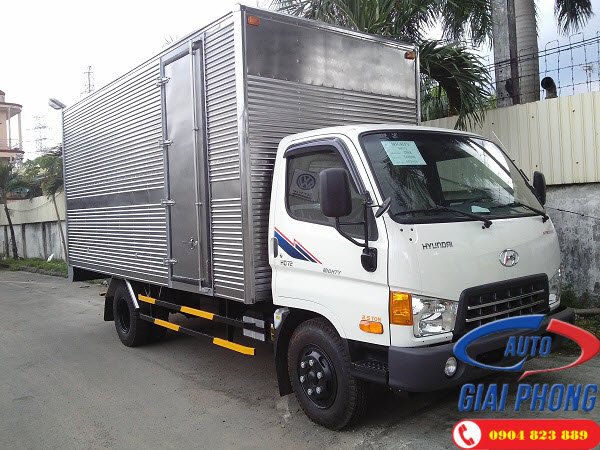 Xe tải Hyundai HD72 3.5 Tấn nhập khẩu thùng kín