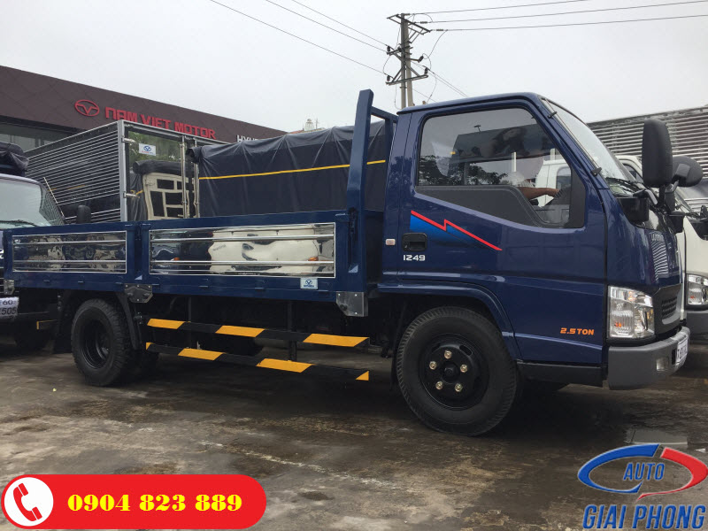 Xe tải IZ49 Đô thành 2.4 Tấn Thùng Lửng