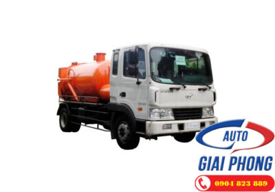 Xe bơm hút chất thải 12 khối Hyundai HD210