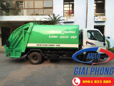 Xe cuốn ép chở rác 7 khối Thaco Hyundai HD500