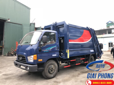 Xe cuốn ép chở rác 9 Khối Hyundai 110S 7 Tấn