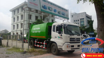 Xe cuốn ép Chở rác 14 khối Dongfeng B190