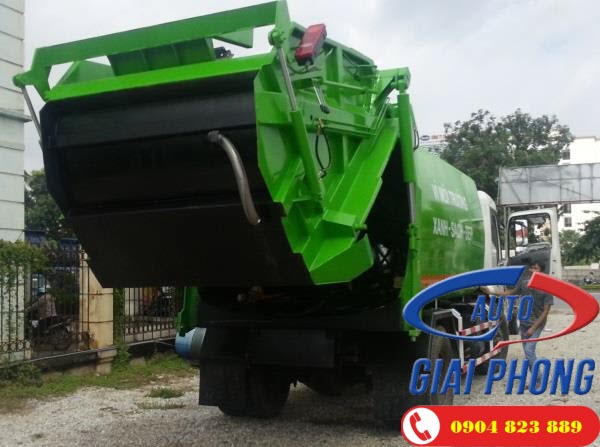 Xe cuốn ép Chở rác 14 khối Dongfeng B190