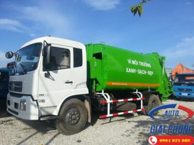 Xe cuốn ép Chở rác 14 khối Dongfeng B190